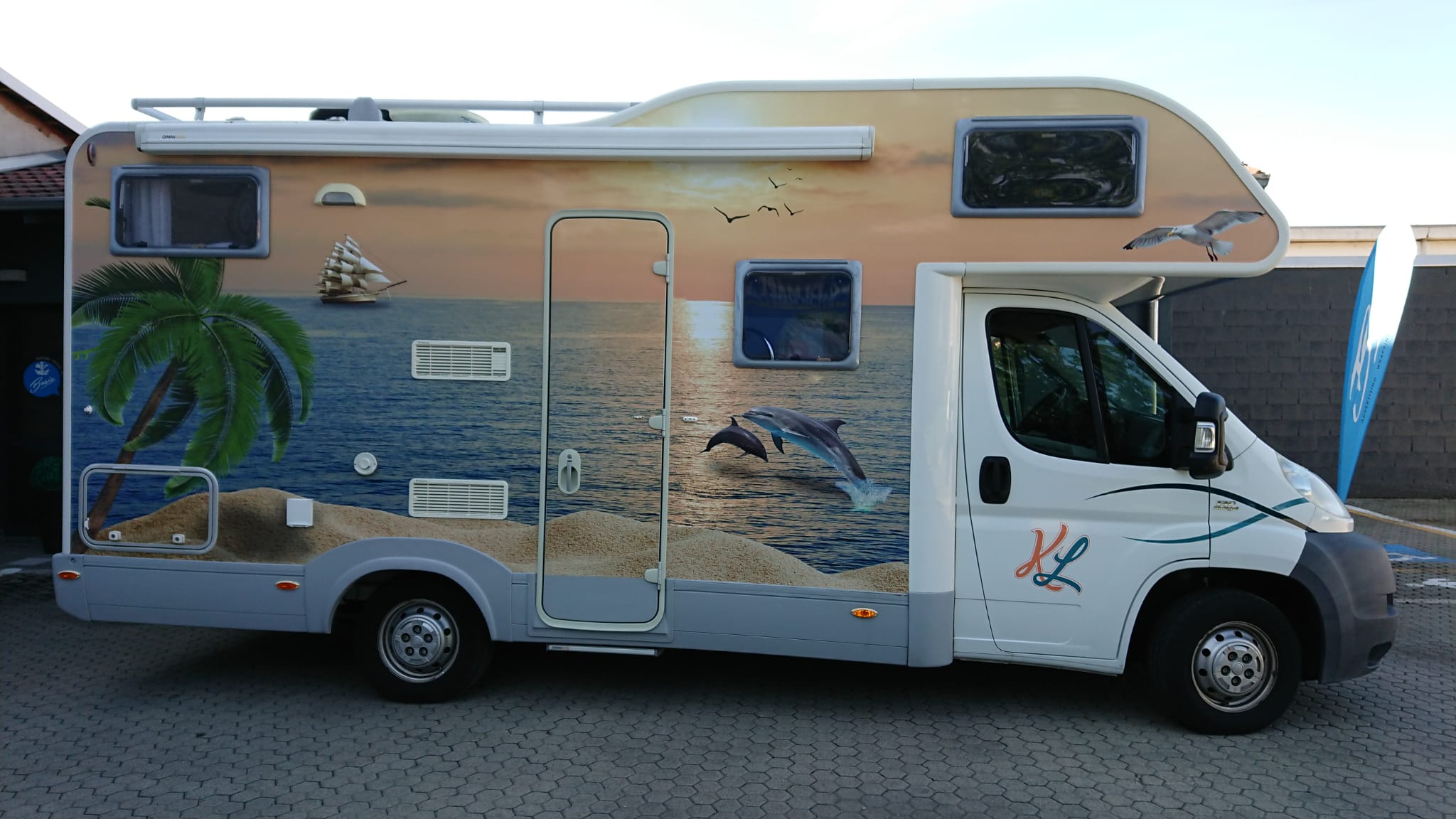 decorazione wrapping camper